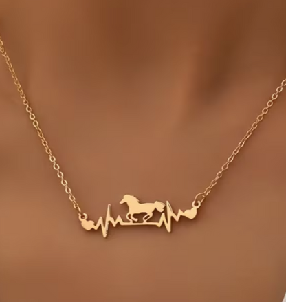 Heartbeat of a Horse Pendant