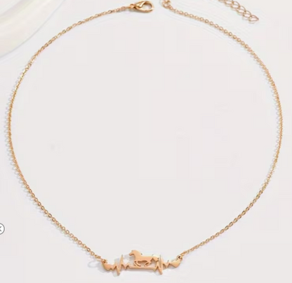 Heartbeat of a Horse Pendant