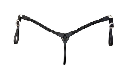 Professional's Choice - Infinity Braid Breast Collar Black