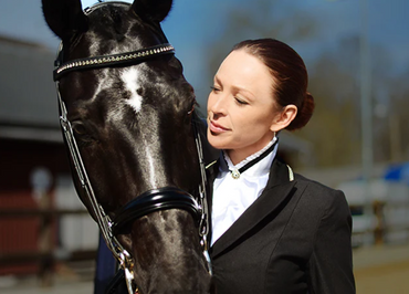 Equestrian Stockholm Riding Stock Black Edition