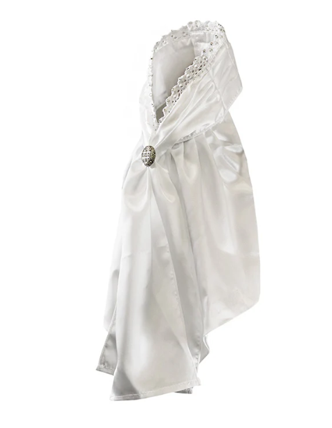 Equestrian Stockholm Riding Stock Queen White
