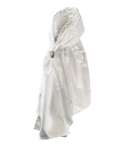 Equestrian Stockholm Riding Stock Queen White