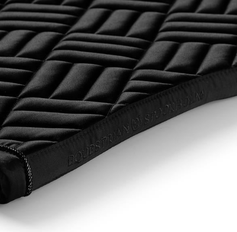 Equestrian Stockholm Jump Saddle Pad Modern Black