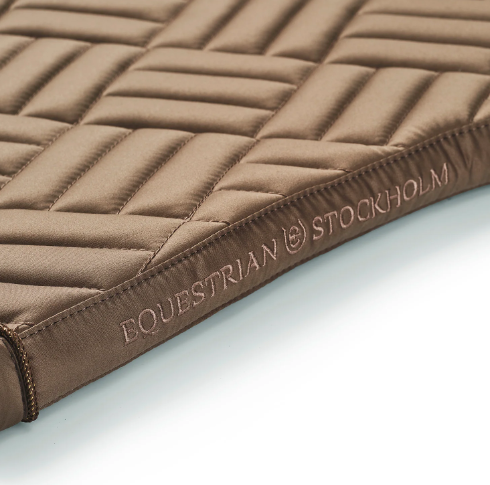 Equestrian Stockholm Jump Saddle Pad Modern Champagne