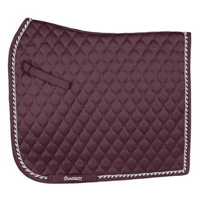 Ovation® Quilted Satin Dressage Saddle Pad