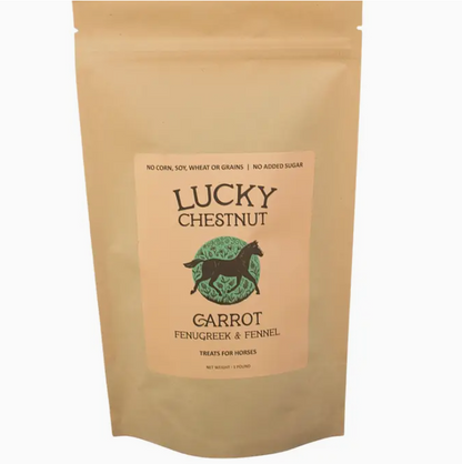 Carrot with Fenugreek + Fennel Horse Treats