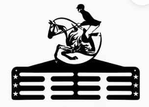 Metal Hunter/Jumper Ribbon Rack