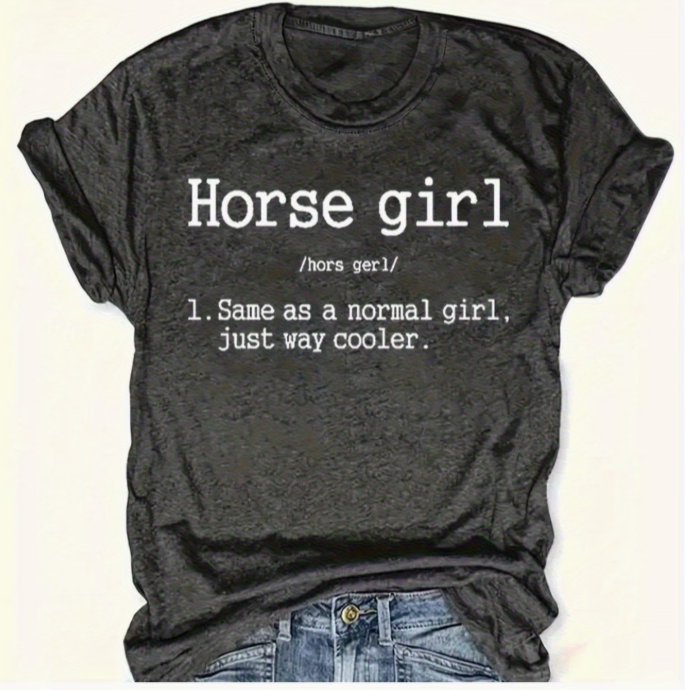 Horse Girl Tee Shirt