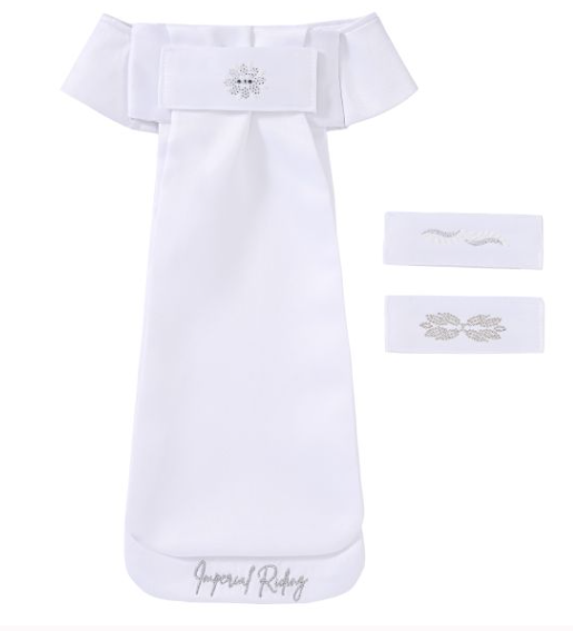 Women's Stock Tie IRHBasic, with Glitter Velcro Patch