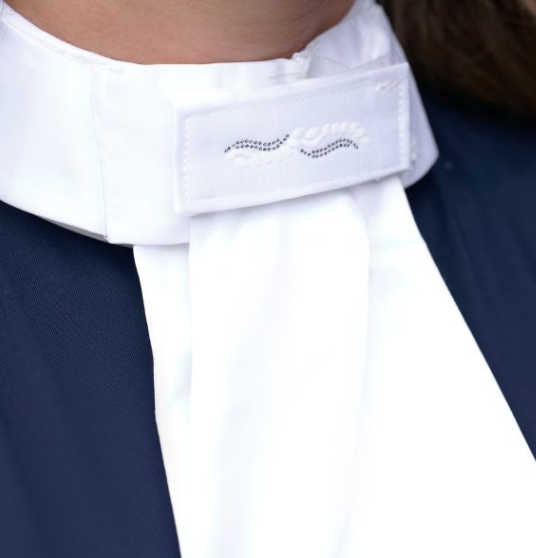 Women's Stock Tie IRHBasic, with Glitter Velcro Patch
