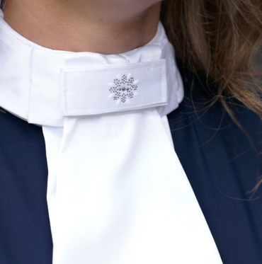 Women's Stock Tie IRHBasic, with Glitter Velcro Patch