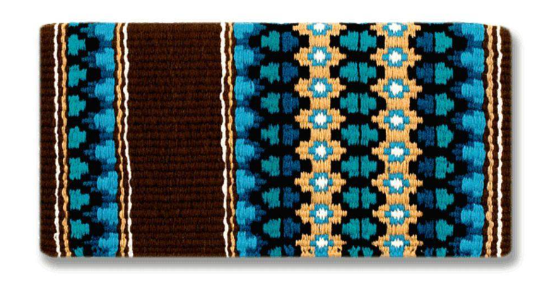 1460-3 Moonlight 38X34 NEW ZEALAND WOOL SADDLE BLANKET