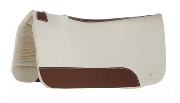 Natural 1 1 4in 31x30 Felt Roper Saddle Pad