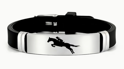 Jumping Horse Girl Wristband