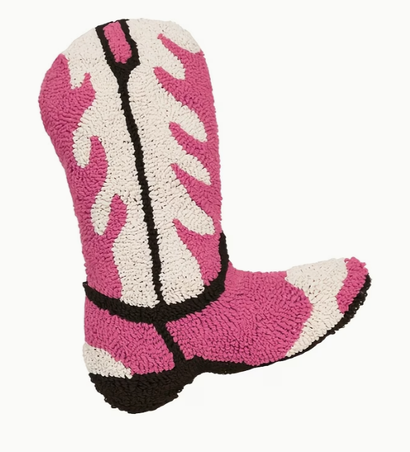 Cowboy Boot Pillow