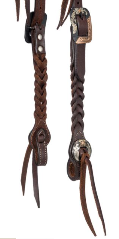 Tough1 Braided Harness Browband Headstall