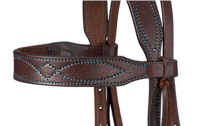 Tough1 Colored Thread Browband Headstall