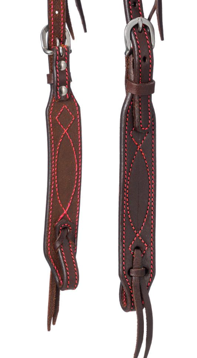 Tough1 Colored Thread Browband Headstall