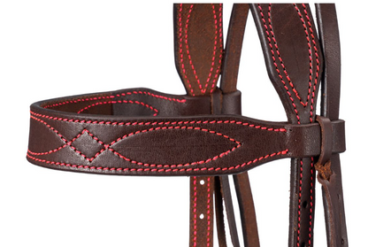 Tough1 Colored Thread Browband Headstall