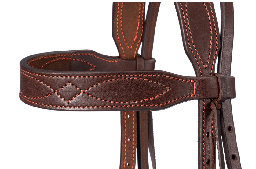 Tough1 Colored Thread Browband Headstall