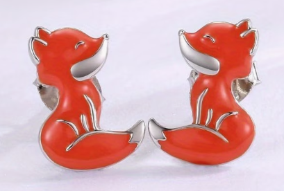 Fox Stud Earrings