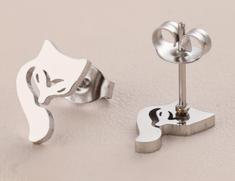Dainty Fox Post Earrings