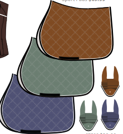 -Preorder- Dapplebay Sport Saddle Pad