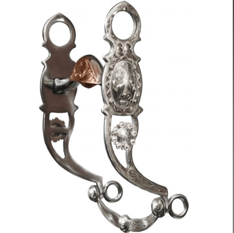 5" Stainless Steel Silver Spade Show Bit