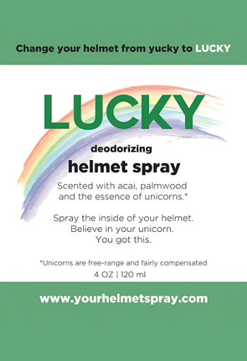 Your Helmet Spray LUCKY 4 oz