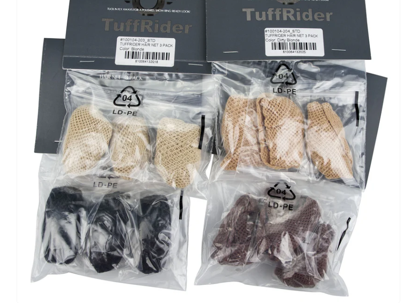 TuffRider Hair Net 3 Pack