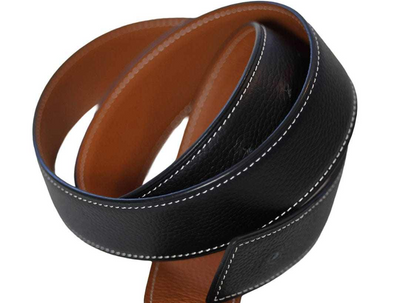 Dreamers & Schemers ManeJane Black/Chestnut Reversible Belt Strap