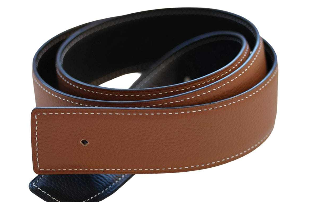 Dreamers & Schemers ManeJane Black/Chestnut Reversible Belt Strap