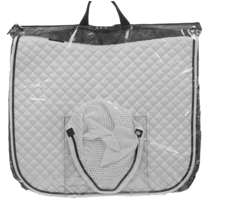 Equinavia Voss Dressage Saddle Pad and Bonnet Set