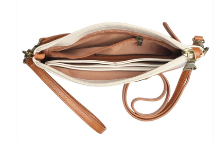 AWST Vegan Leather Snaffle Bit Crossbody Bag