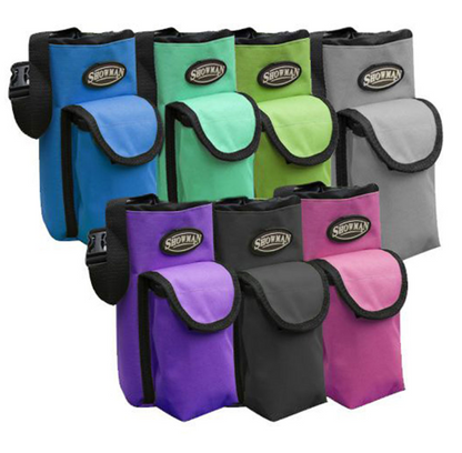 Showman Nylon Insulated Bottle Carrier with Pocket