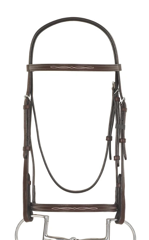 CAMELOT™ Raised Fancy Stitch Snaffle Bridle