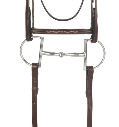 CAMELOT™ Raised Fancy Stitch Snaffle Bridle