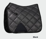 Weatherbeeta Shimmer Dressage Saddle Pad - Black