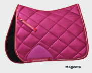Weatherbeeta Shimmer Jump Saddle Pad - Magenta