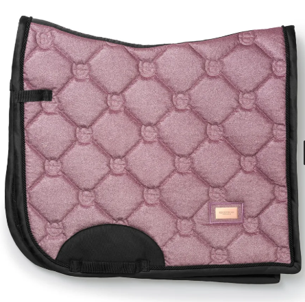 Equestrian Stockholm Dressage Saddle Pad - Pink Glimmer
