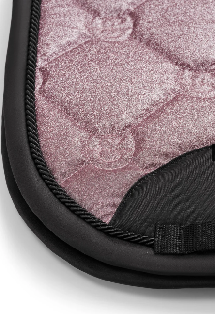 Equestrian Stockholm Dressage Saddle Pad - Pink Glimmer