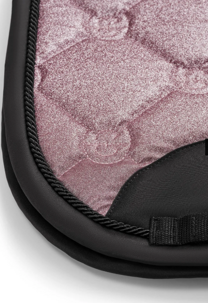 Equestrian Stockholm Dressage Saddle Pad - Pink Glimmer