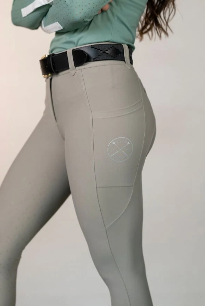 Free Ride Celestial Lux Breeches | Sand Knee Patch