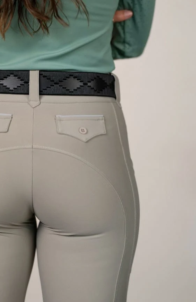 Free Ride Celestial Lux Breeches | Sand Knee Patch
