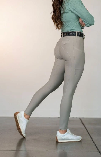 Free Ride Celestial Lux Breeches | Sand Knee Patch