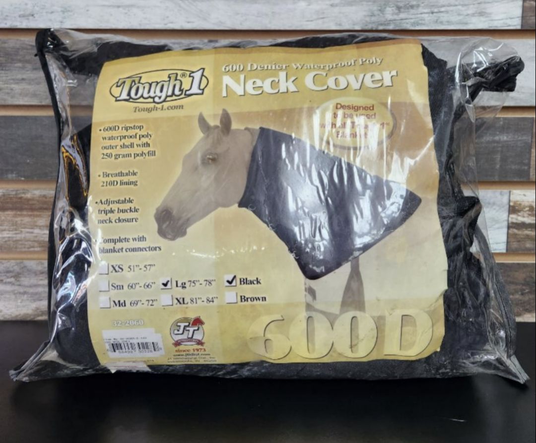 USED Tough1 Neck Cover / Hood 75” - 78” Black