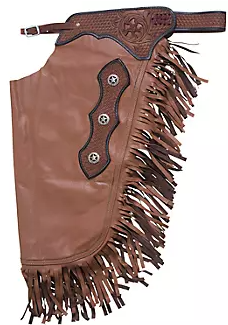 USED Tough1 Ladies Chinks Suede Large Brown Suede