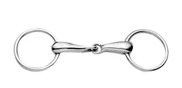 USED Tough1 Thick Mouth Snaffle Loose O Ring 6"