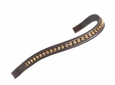 Aviemore Flower Diamante Browband - Multiple Colors & Sizes