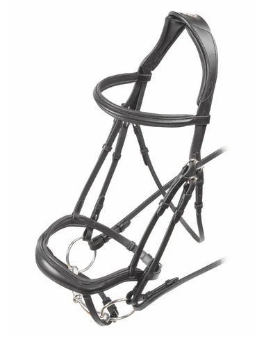 Velociti Ergonomic Flash Bridle - Black & Havanna